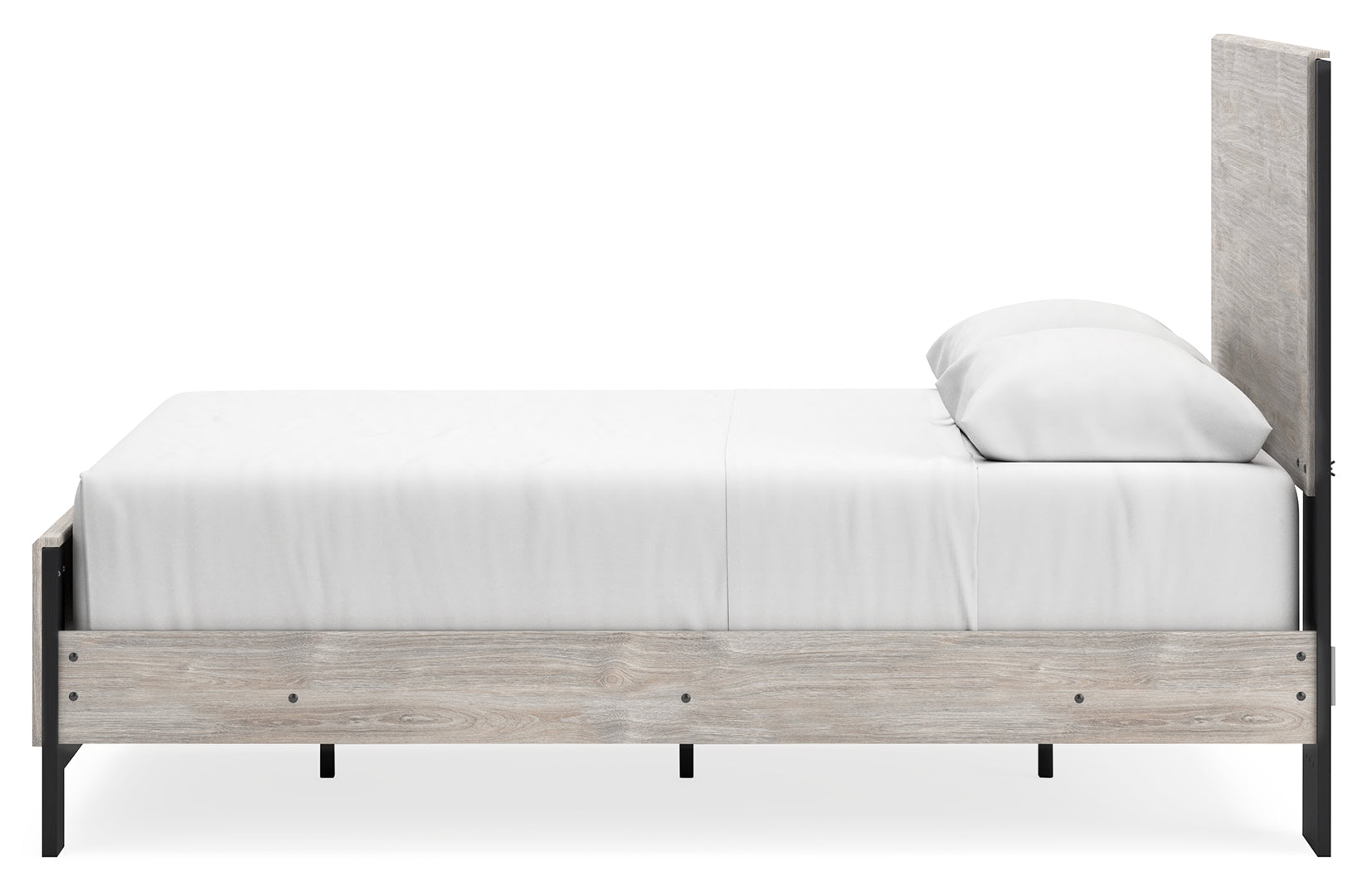 Vessalli Sleek Style Contemporary Panel Bed