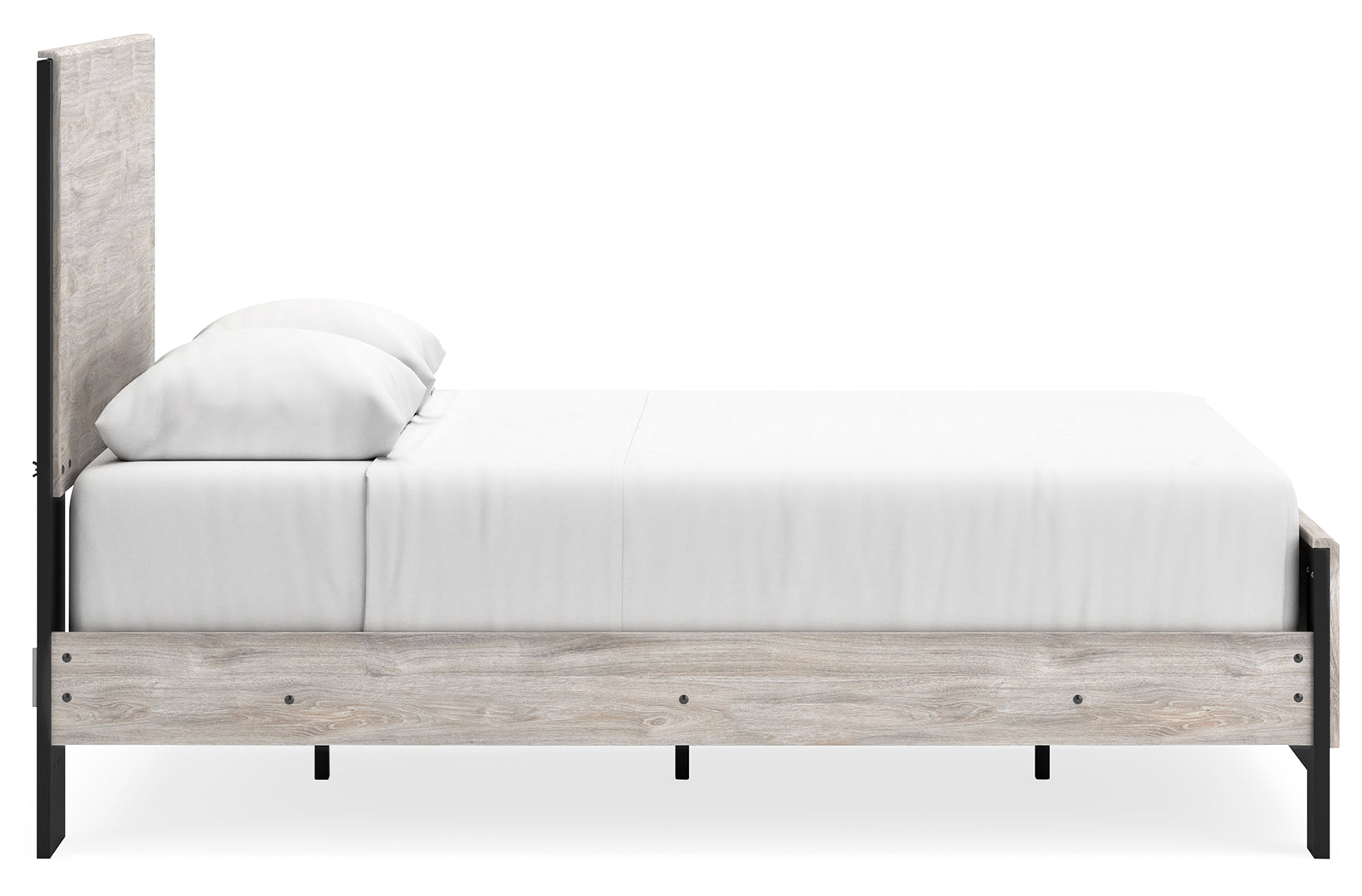 Vessalli Sleek Style Contemporary Panel Bed