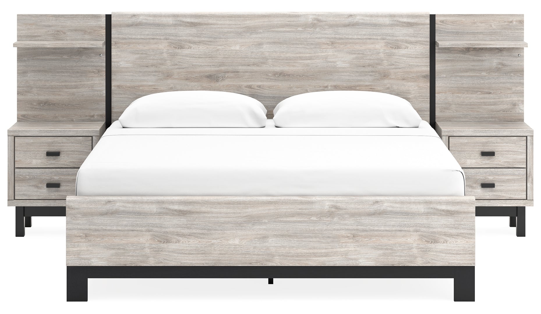 Vessalli Sleek Style Contemporary Panel Bed