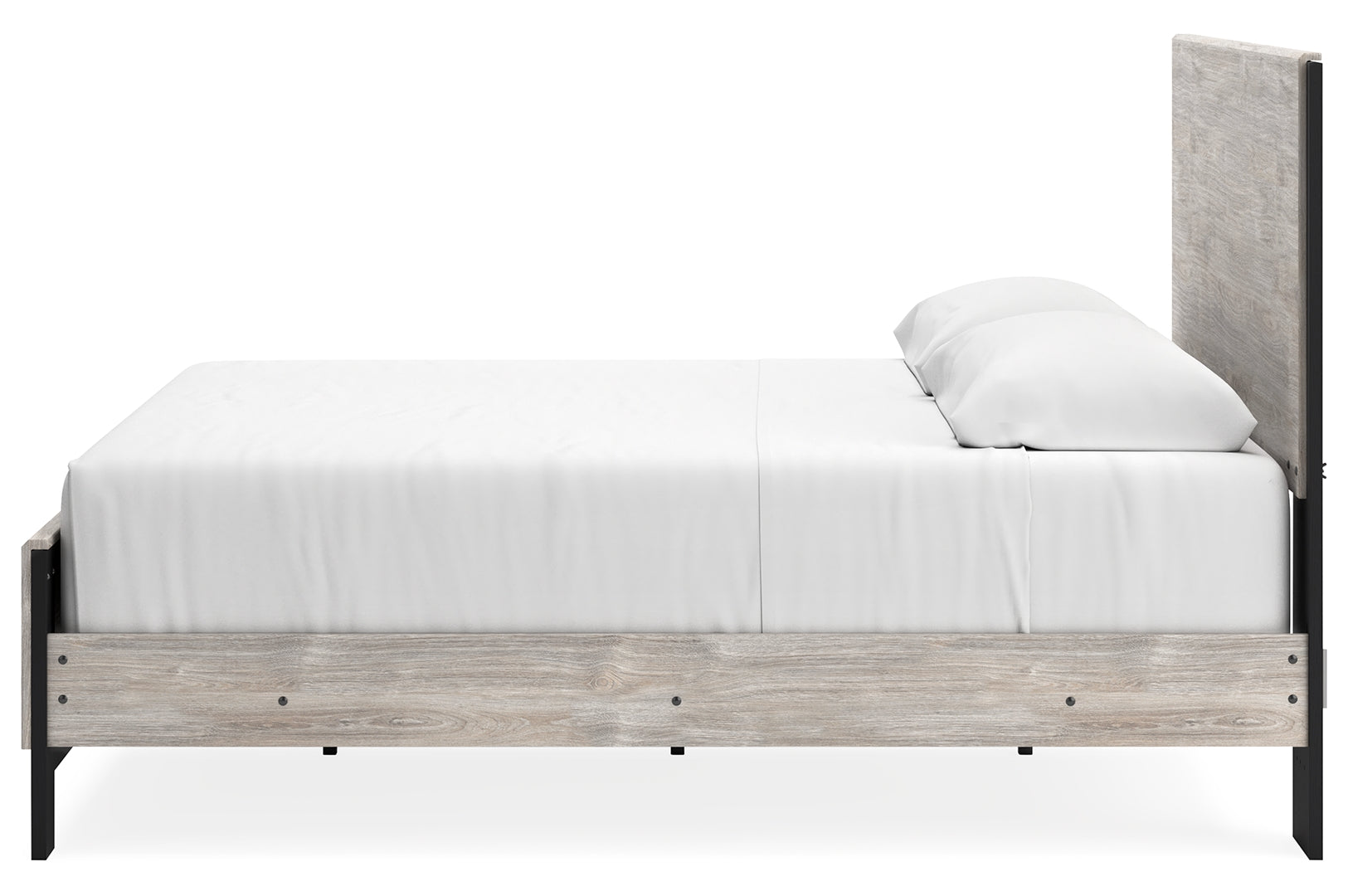 Vessalli Sleek Style Contemporary Panel Bed