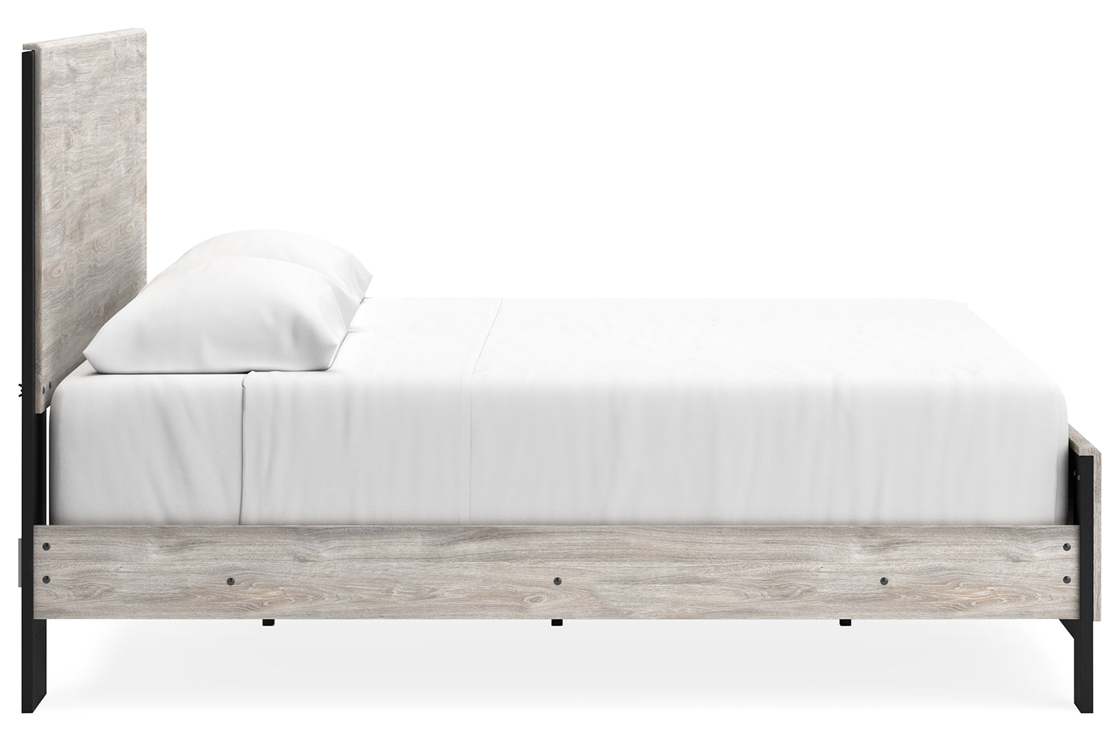 Vessalli Sleek Style Contemporary Panel Bed