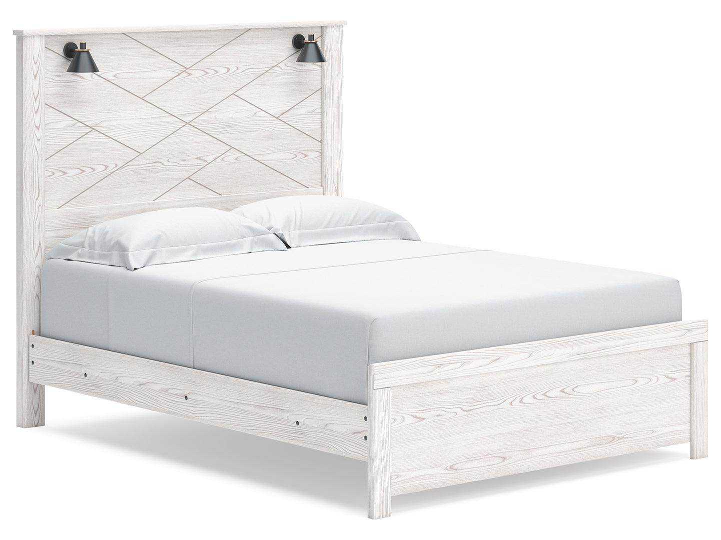 Gerridan Cool, Clean & Casually Modern Panel Bed Queen abstract design