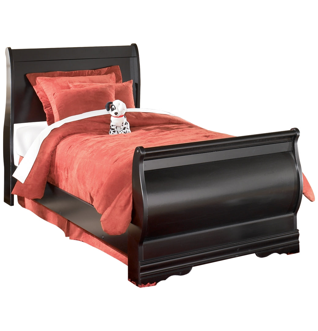 Huey Vineyard Louis Philippe-Style Sleigh Bed Twin