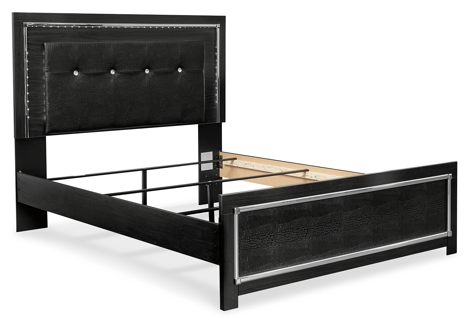 Kaydell Luxurious Look Hollywood-Chic Style Bed