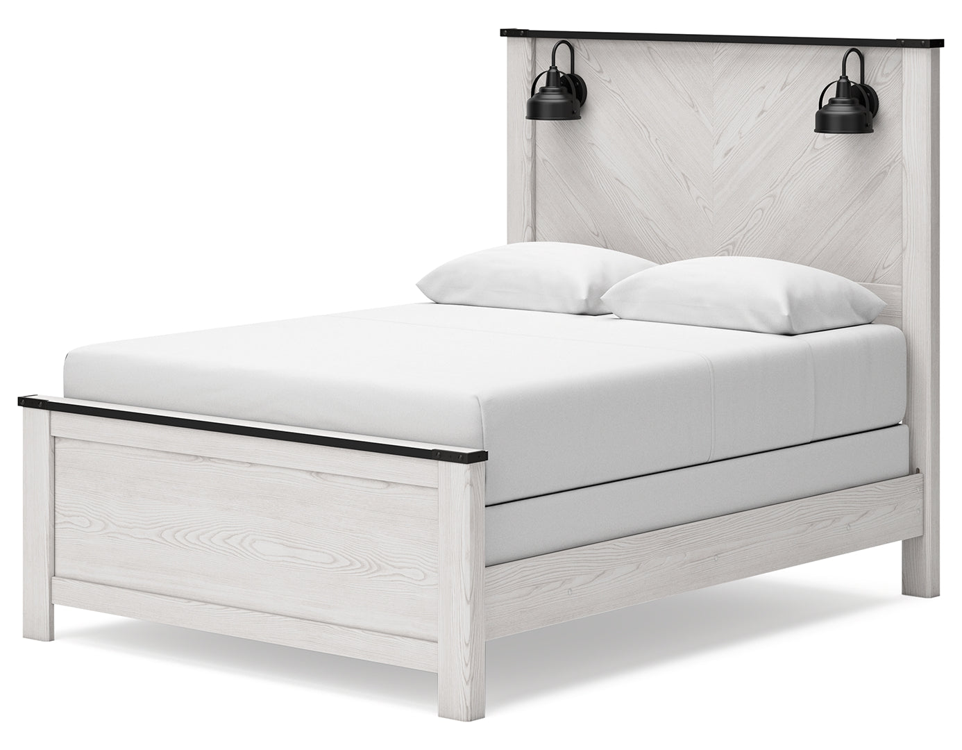 Schoenberg Chic Approach Contemporary Style Panel Bed