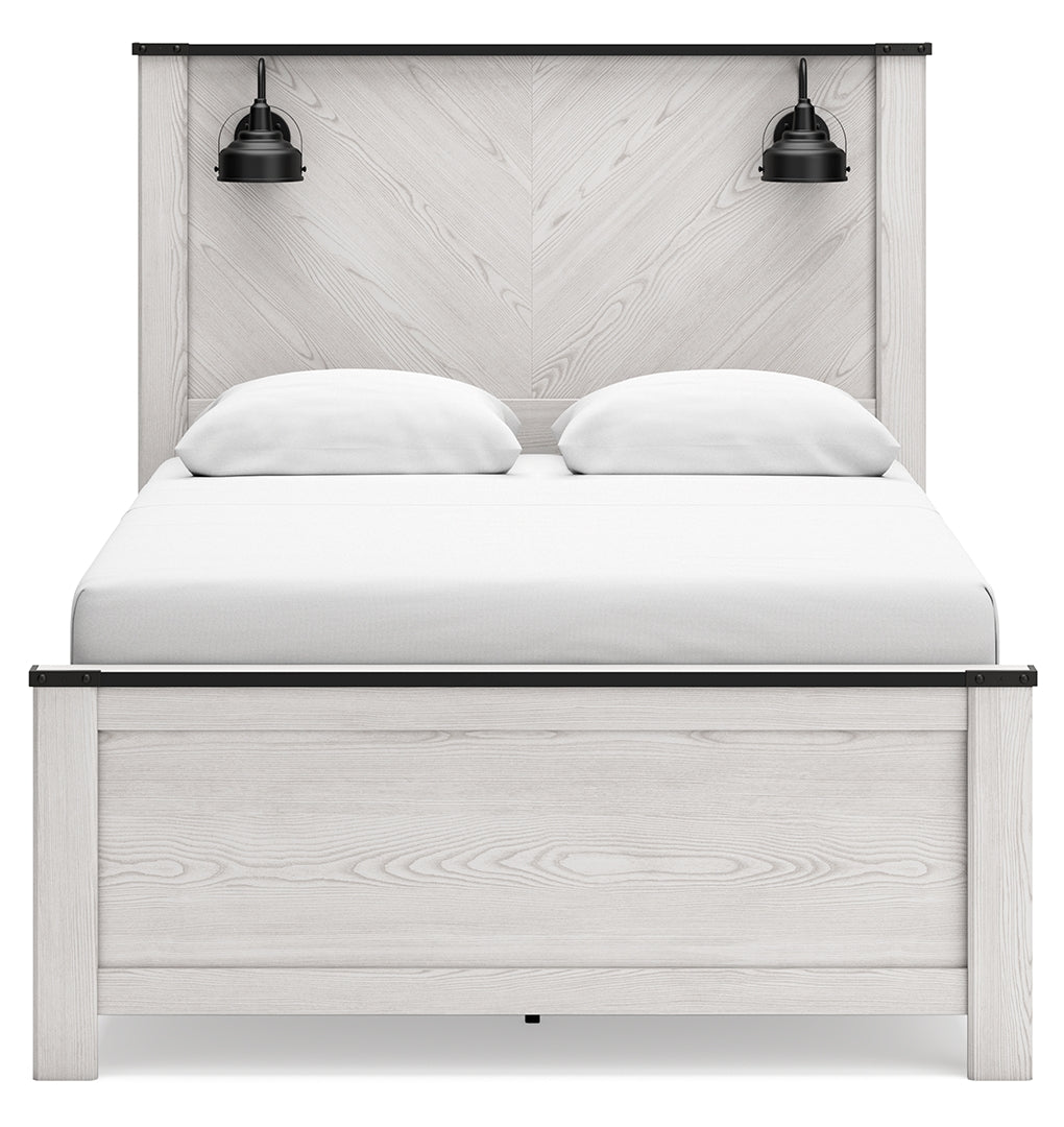 Schoenberg Chic Approach Contemporary Style Panel Bed