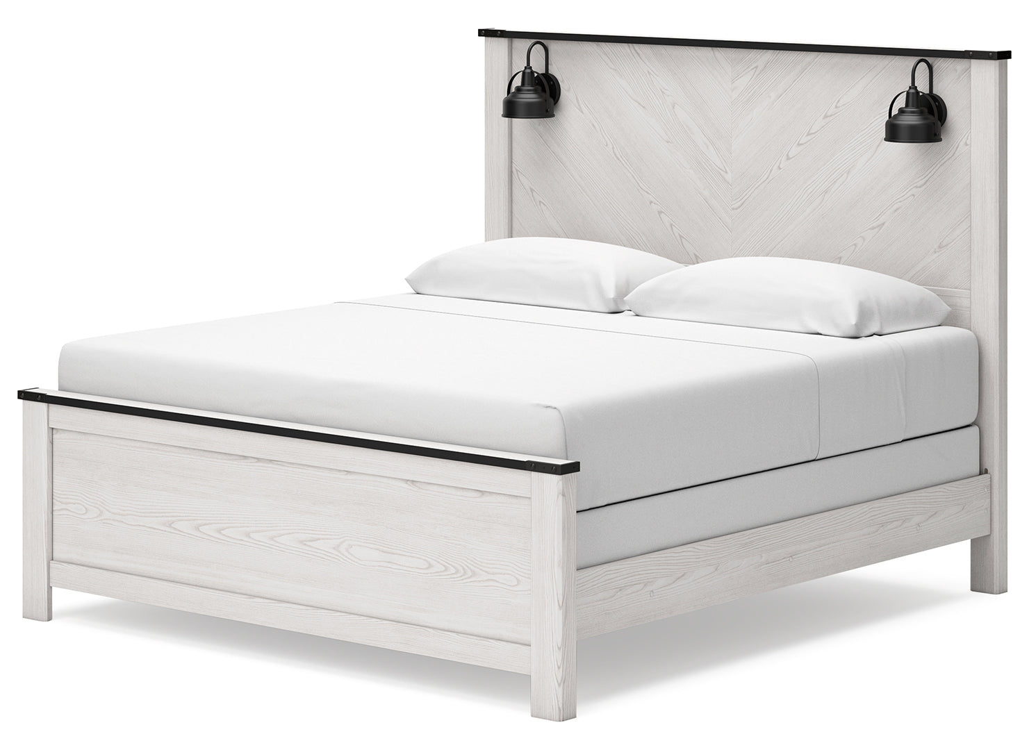 Schoenberg Chic Approach Contemporary Style Panel Bed