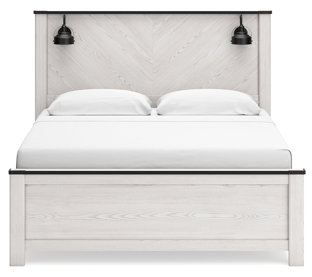 Schoenberg Chic Approach Contemporary Style Panel Bed