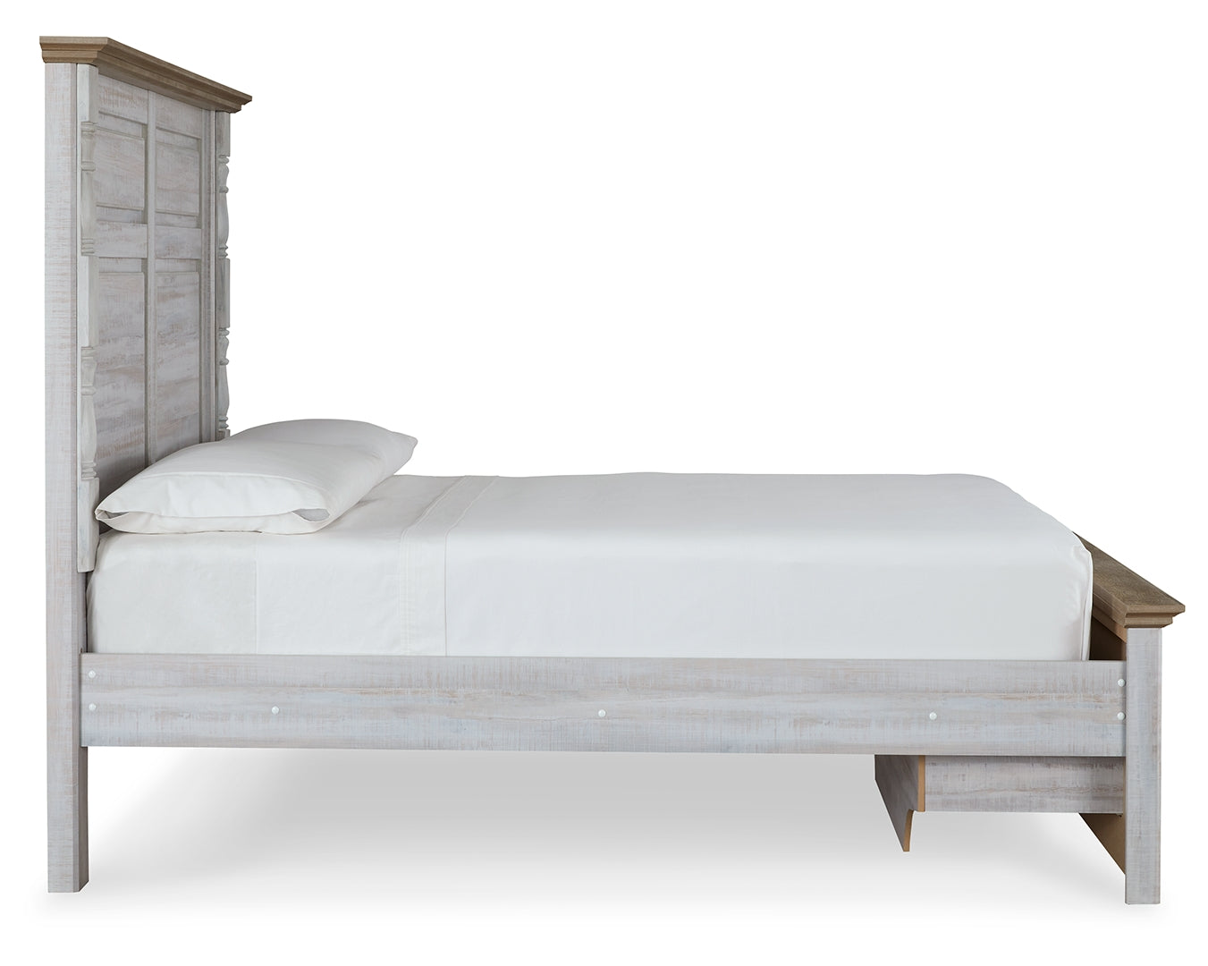 Haven Bay Two-Tone Style Panel Bed