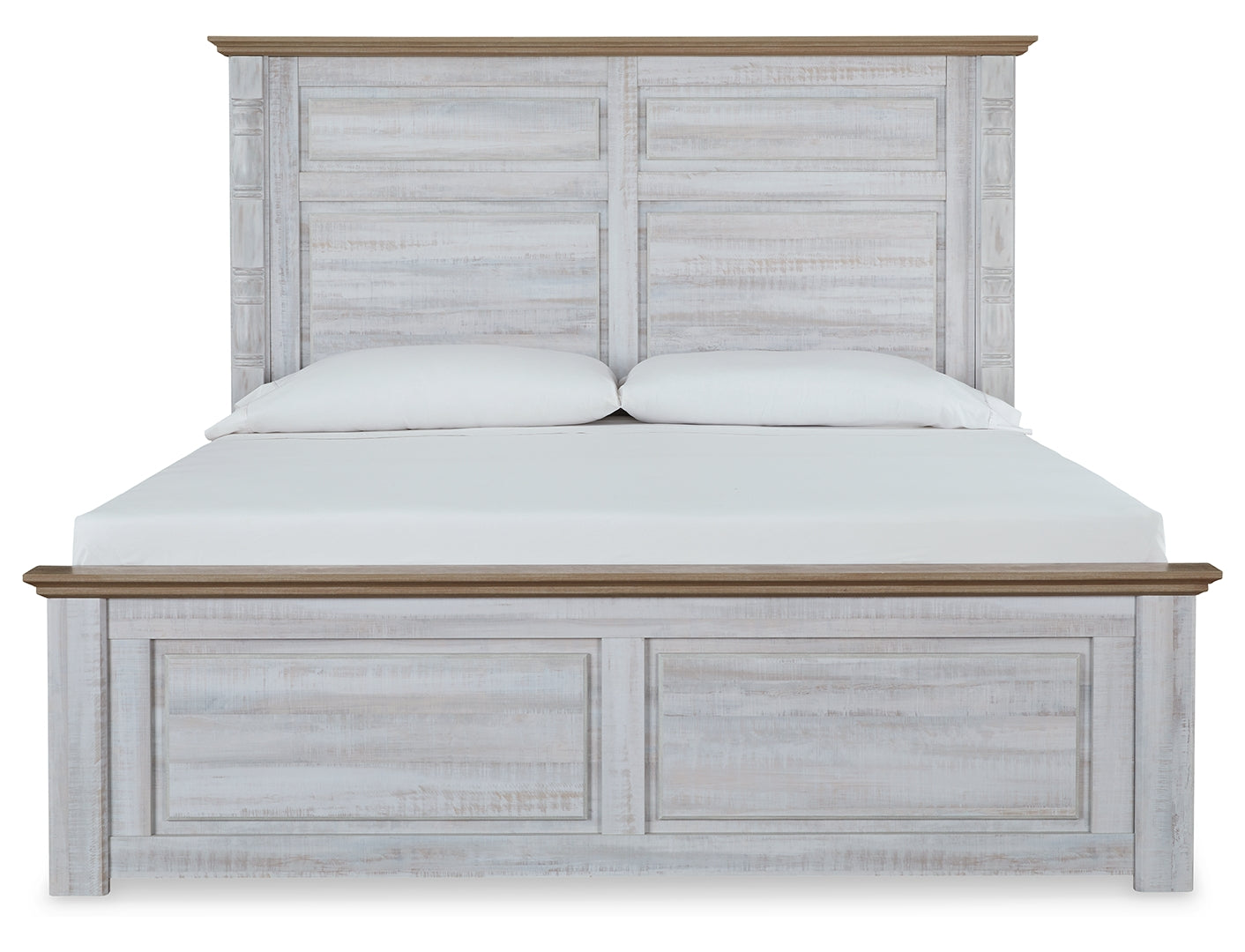 Haven Bay Two-Tone Style Panel Bed