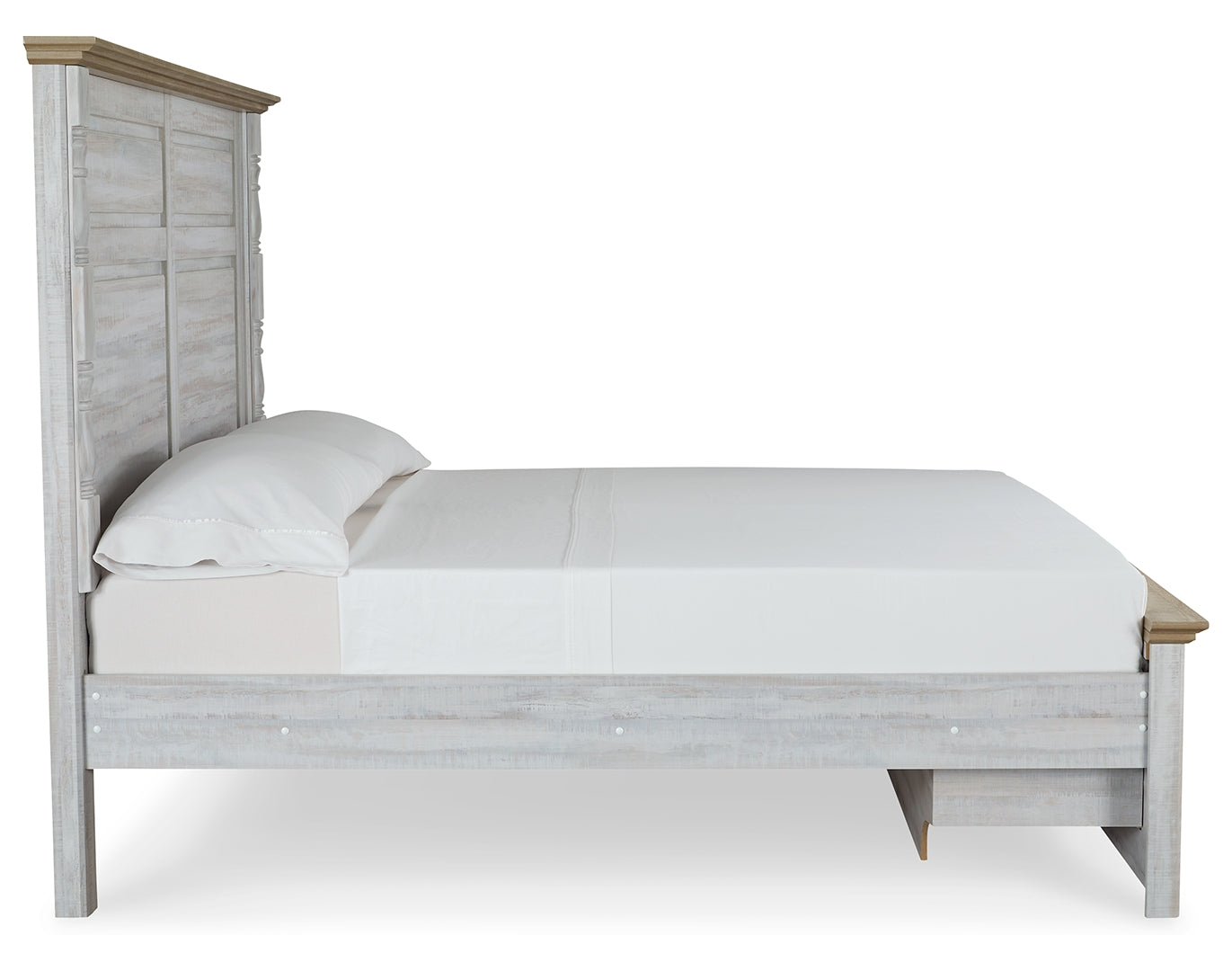 Haven Bay Two-Tone Style Panel Bed