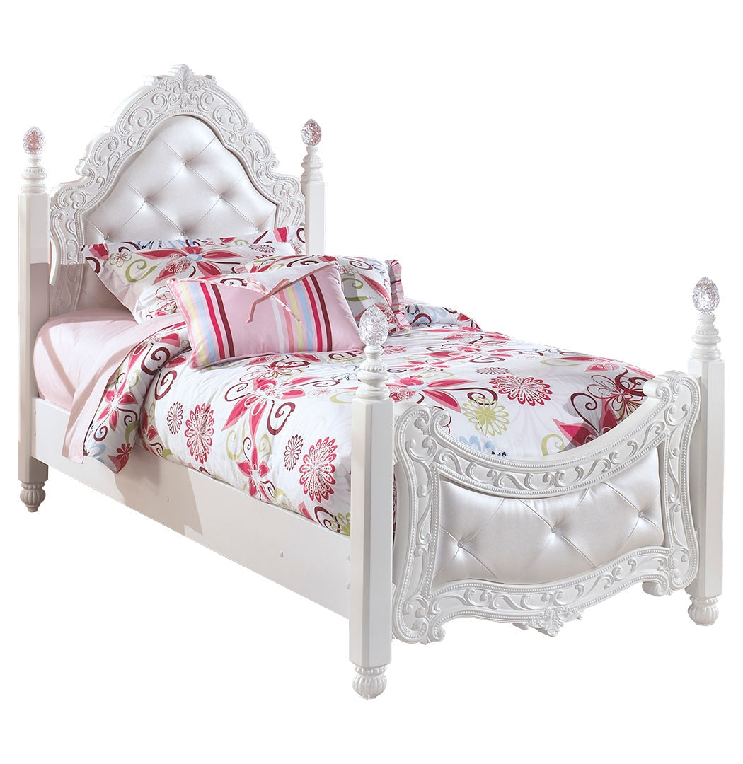 Exquisite French Provincial Style Inspired Poster Bed Twin