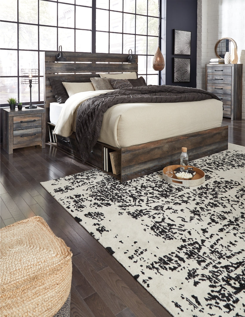 Ashley Drystan Panel Bed,Color-Multi