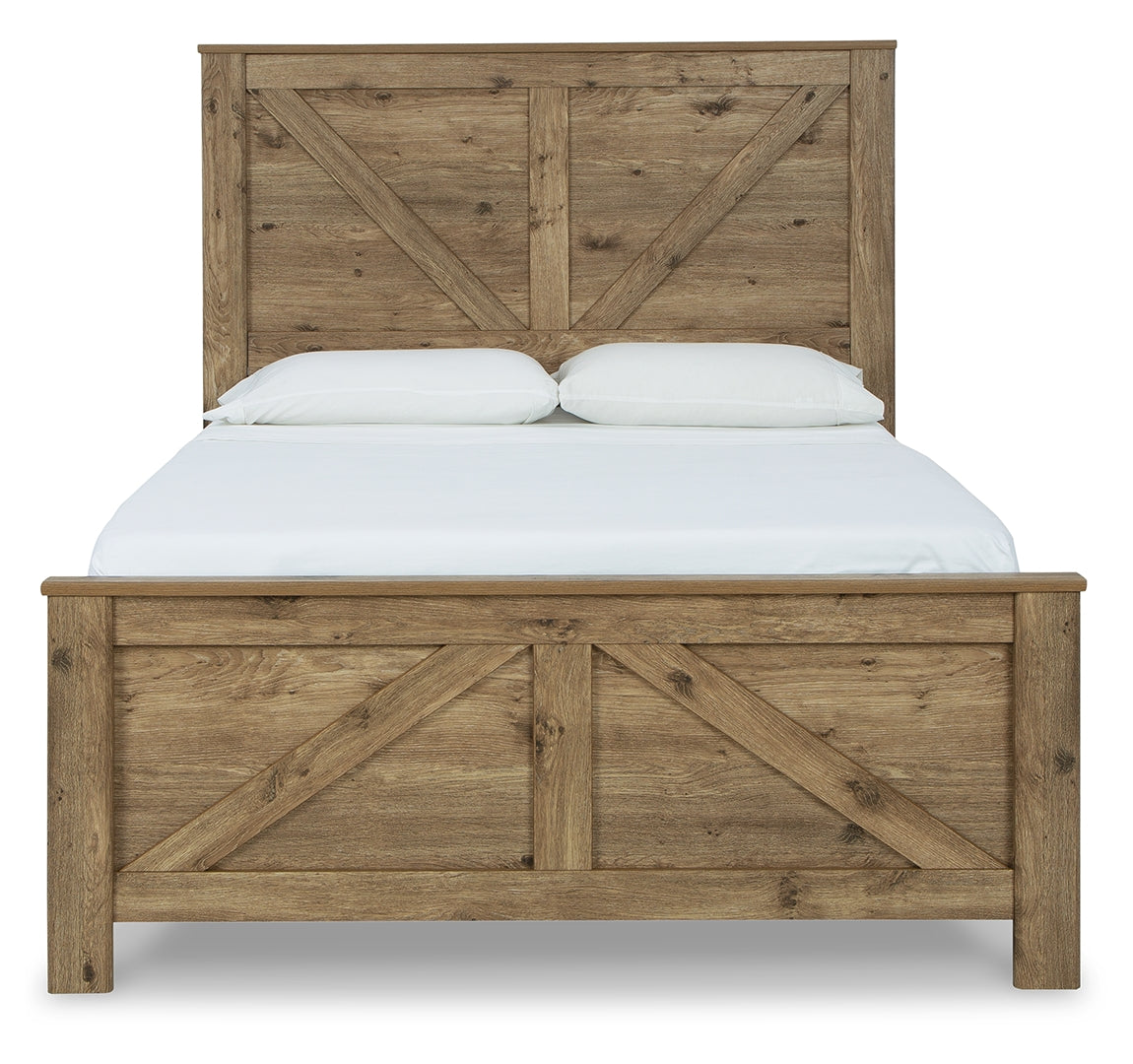 Shurlee Simple Crossbuck Detail Crossbuck Panel Bed