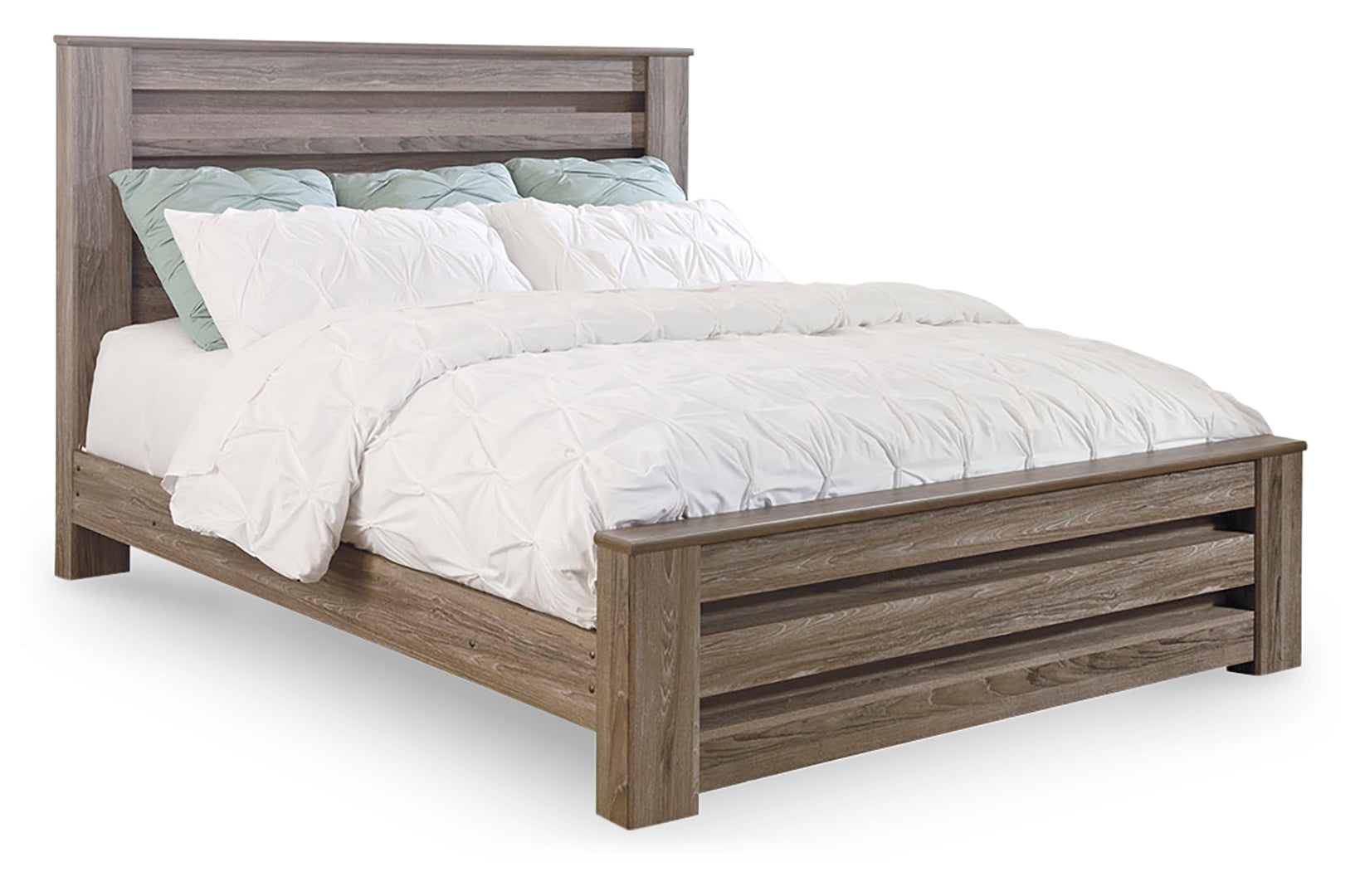 Zelen Contemporary Panel Bed King