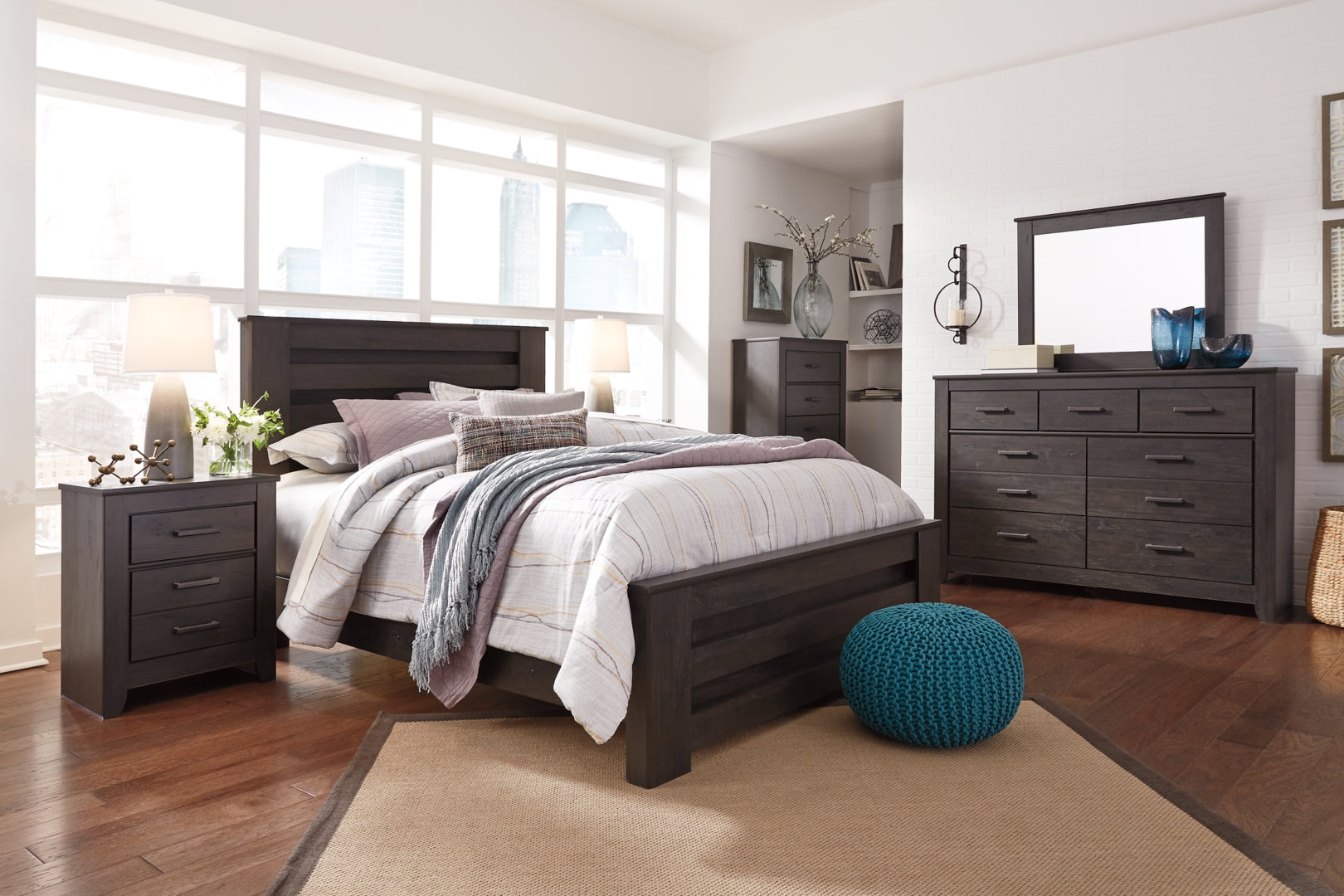 Brinxton Urban Sophistication Panel Bed