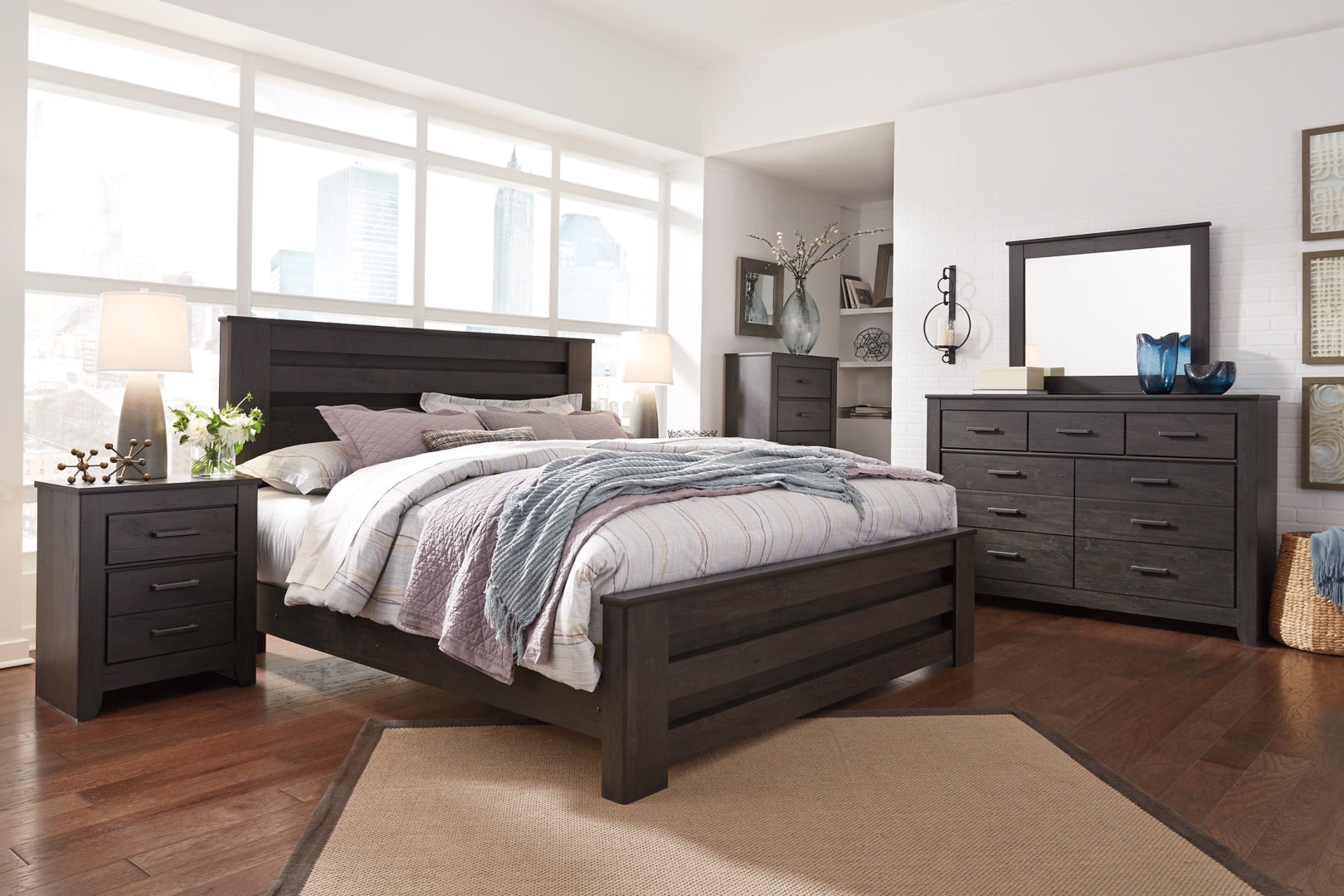 Brinxton Urban Sophistication Panel Bed