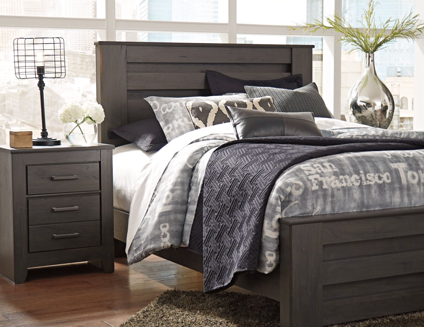 Brinxton Urban Sophistication Panel Bed