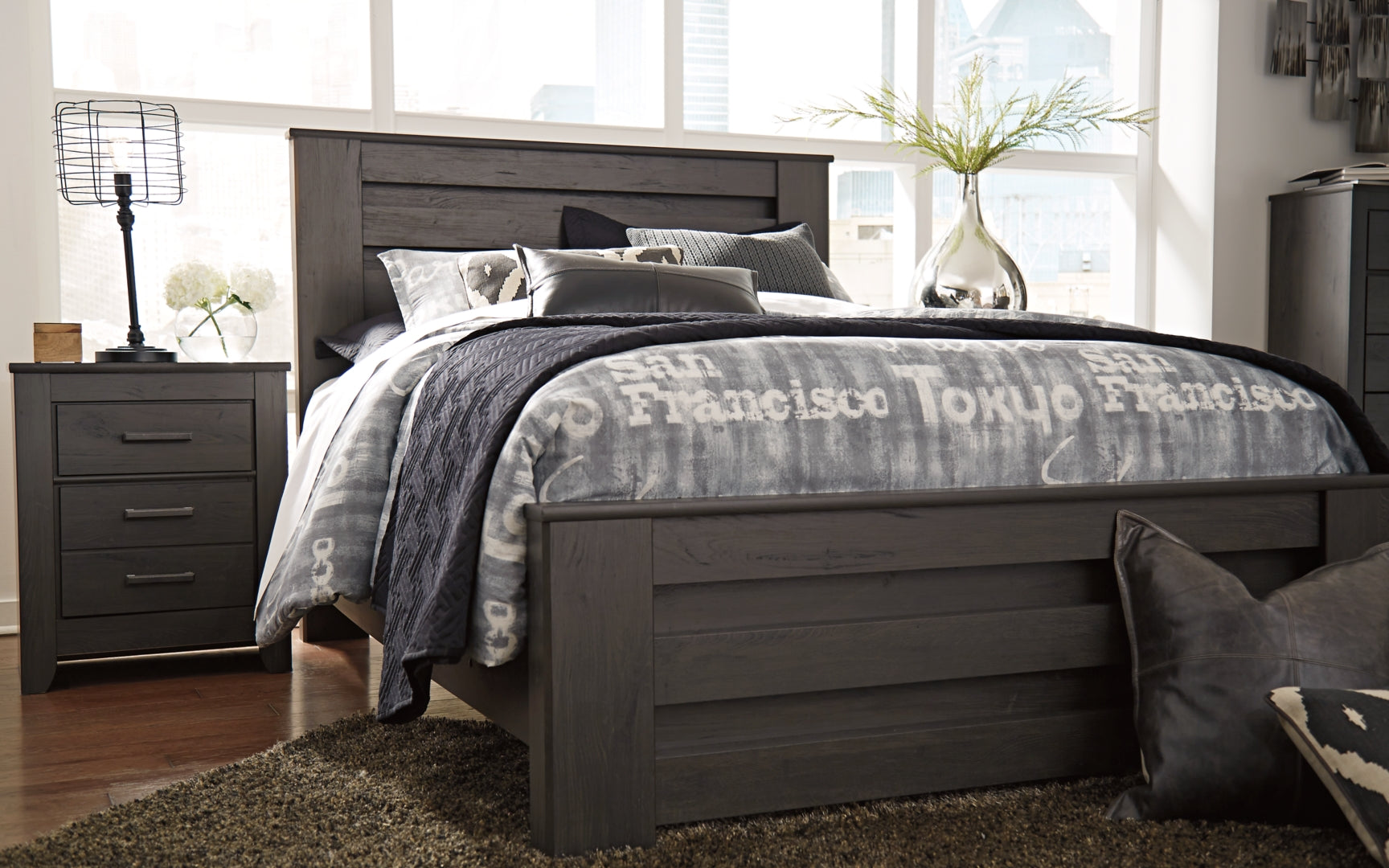 Brinxton Urban Sophistication Panel Bed