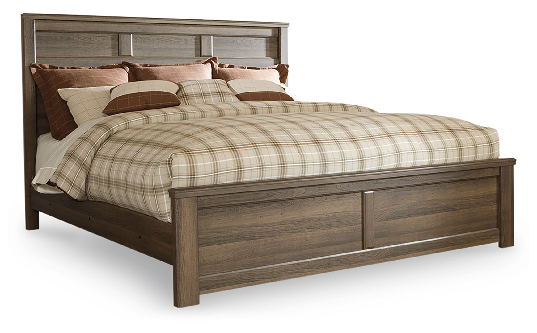 Juararo Vintage Finish Ageless Bed California King Panel