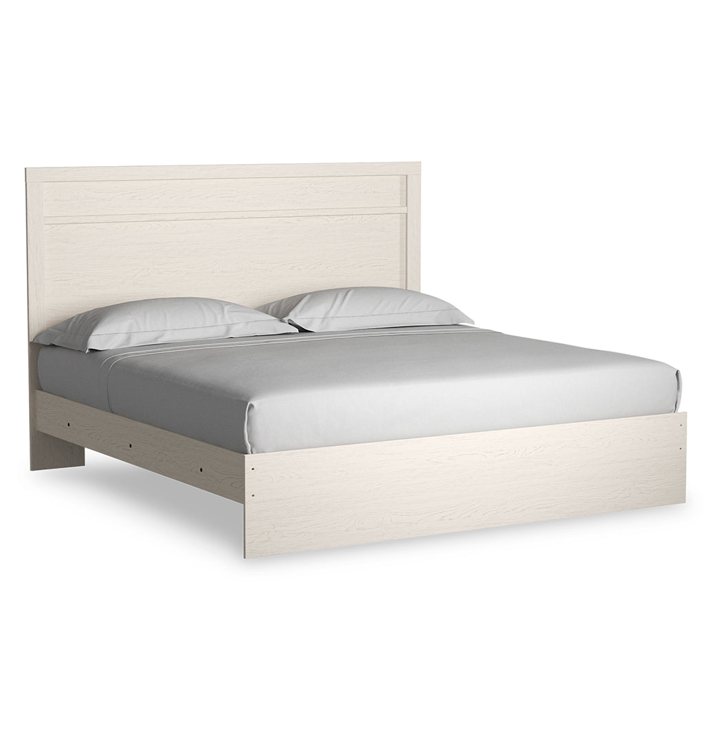 Stelsie Clean-Lined Look & Modern Attitude Panel Bed King