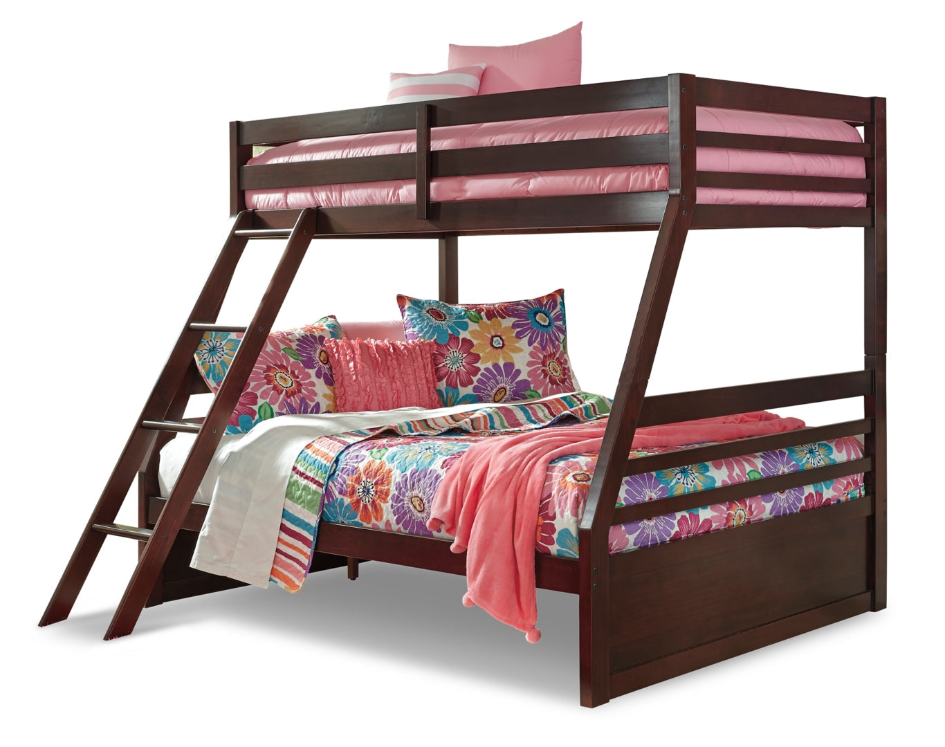 Halanton Contemporary Design Bunk Bed Without Storage Twin over Full Bunk