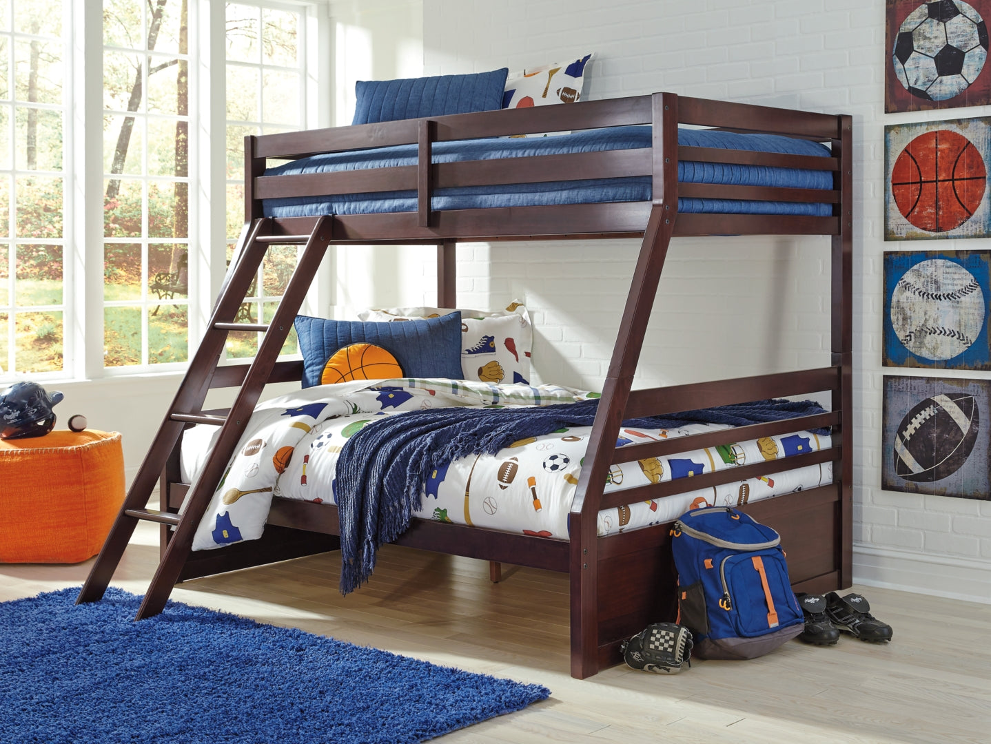 Halanton Contemporary Design Bunk Bed