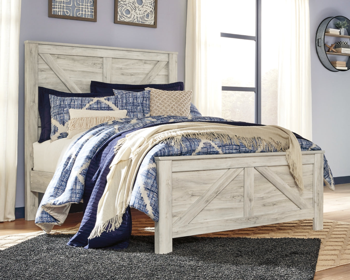 Bellaby Gorgeous Modern Farmhouse Panel & Platform Bed