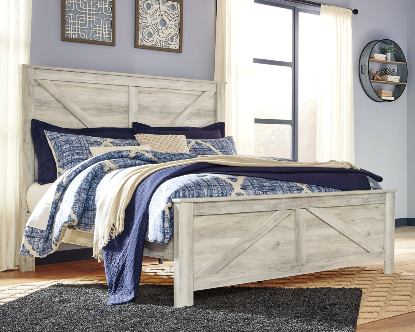 Bellaby Gorgeous Modern Farmhouse Panel & Platform Bed