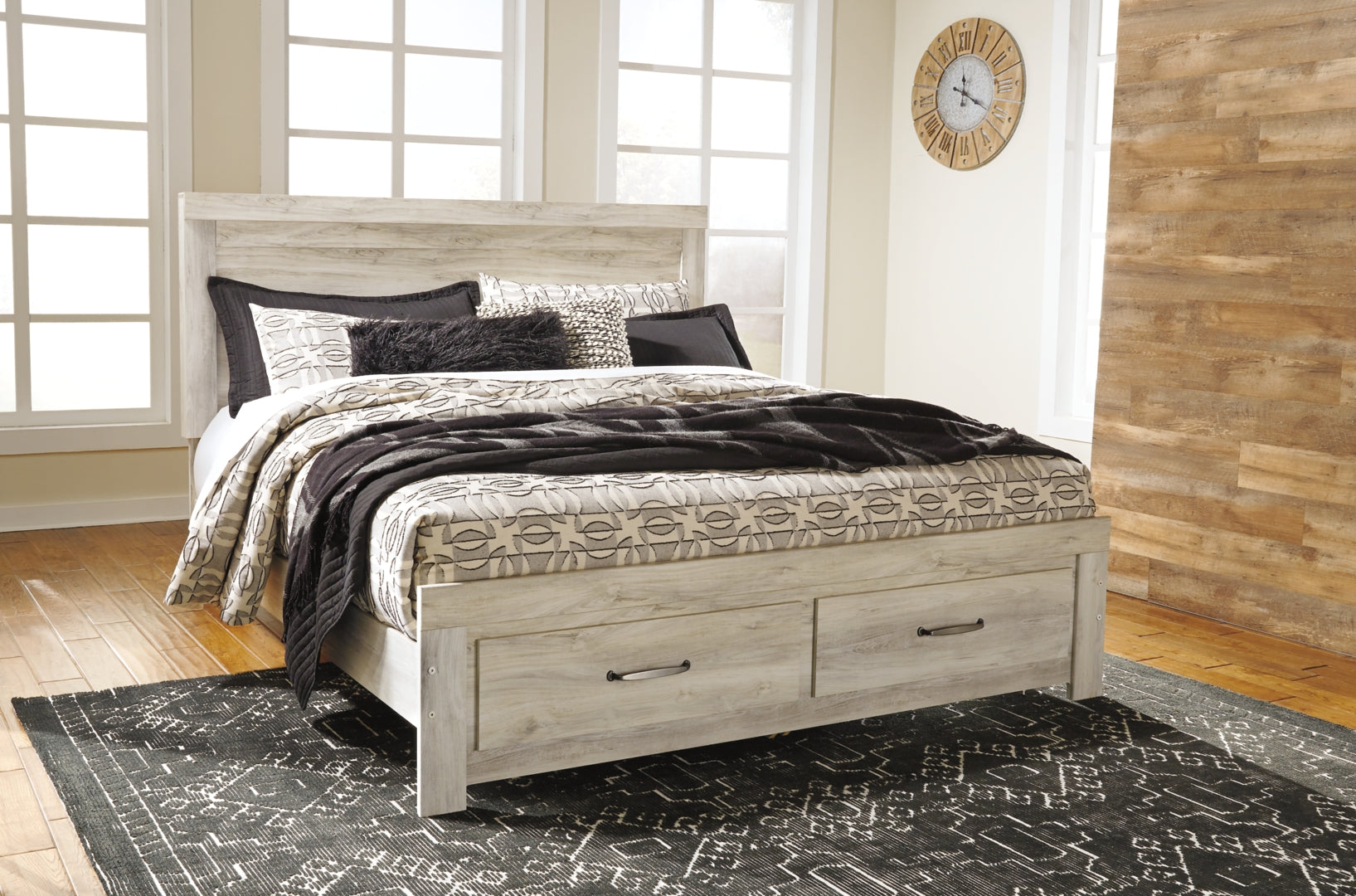 Bellaby Gorgeous Modern Farmhouse Panel & Platform Bed