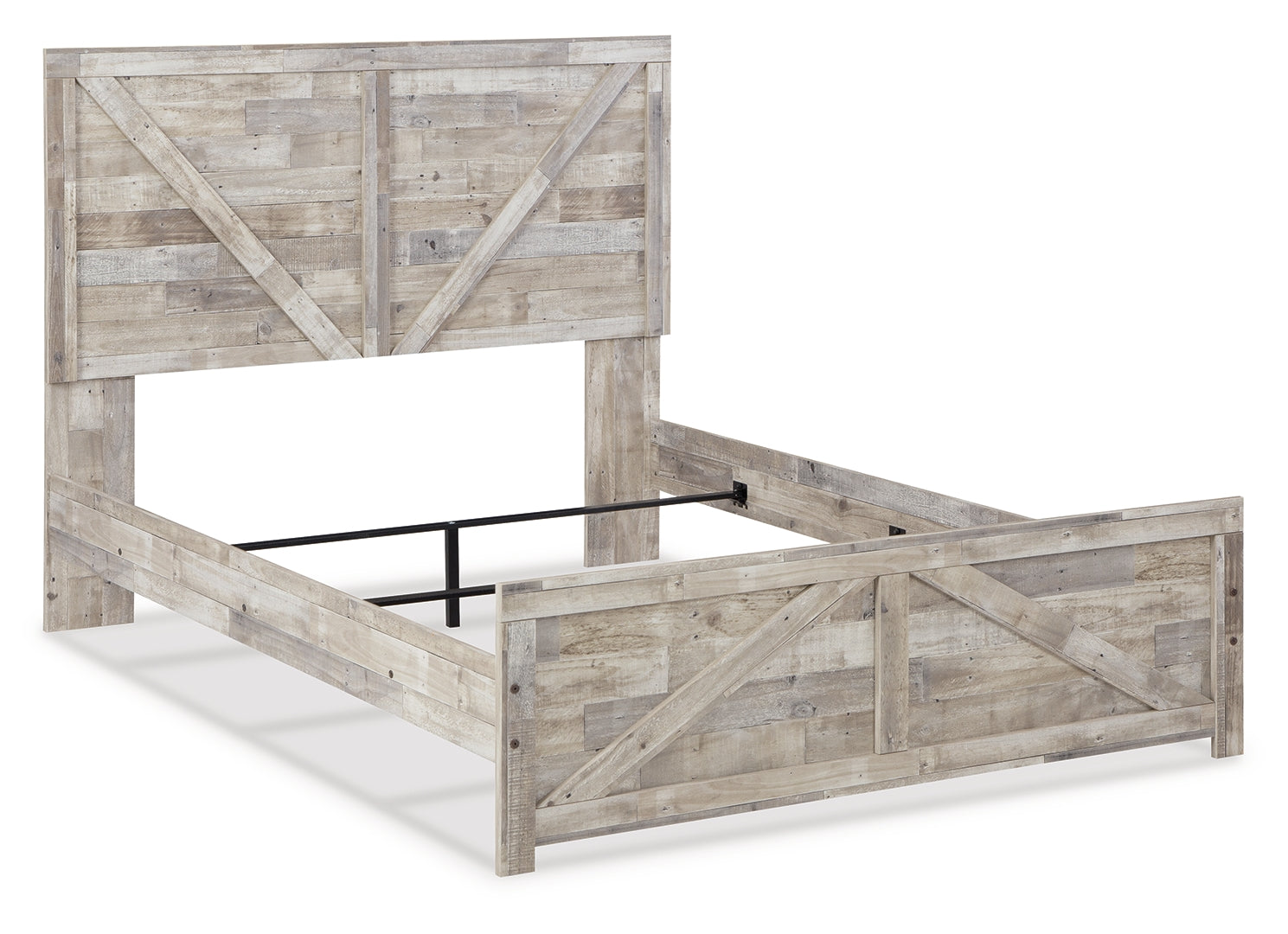 Hodanna Modern Style Crossbuck Panel Bed