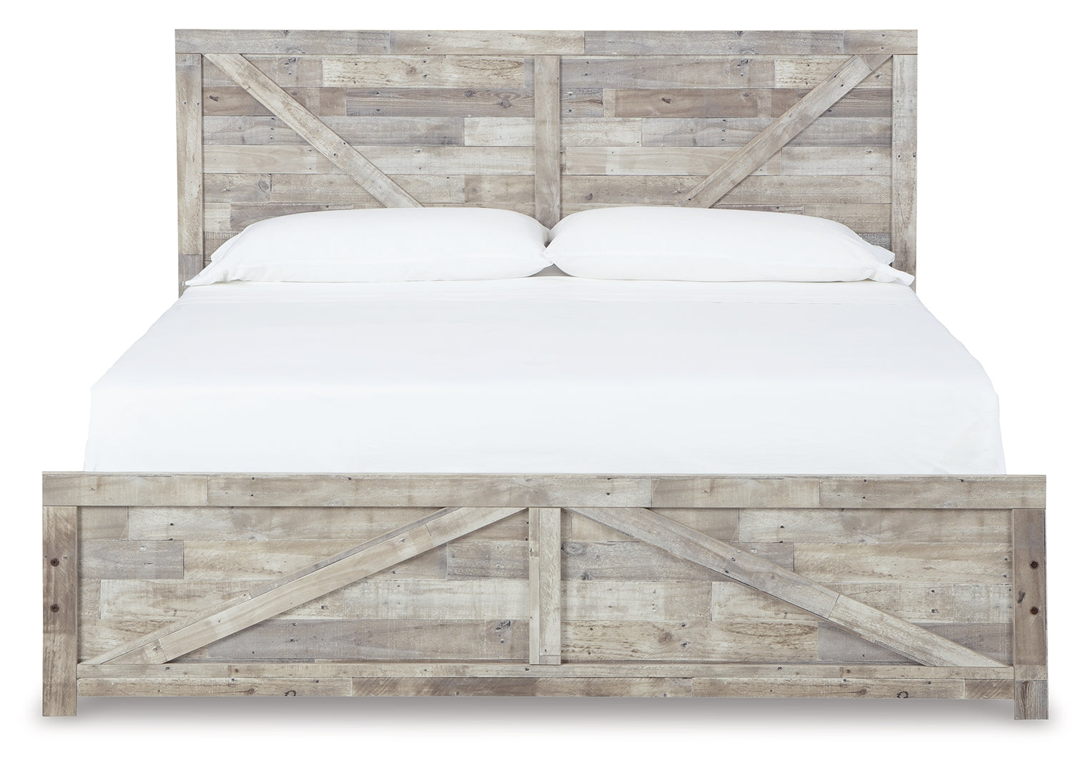 Hodanna Modern Style Crossbuck Panel Bed