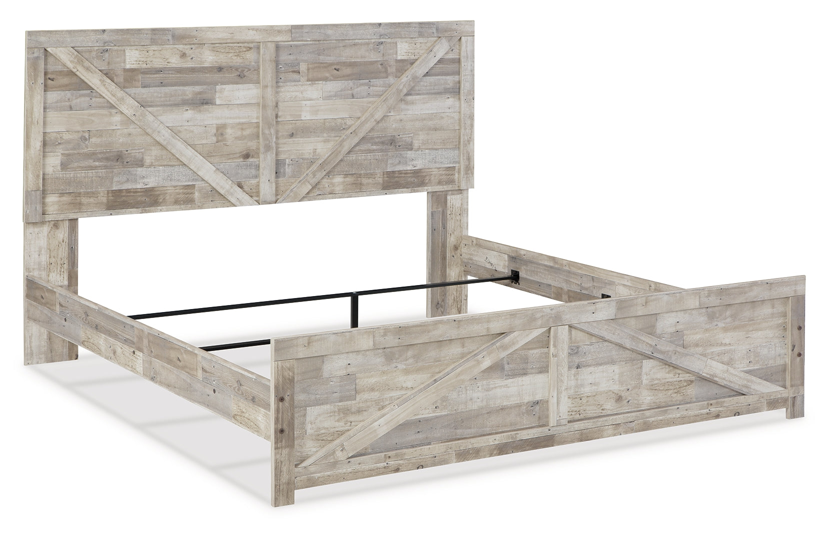 Hodanna Modern Style Crossbuck Panel Bed