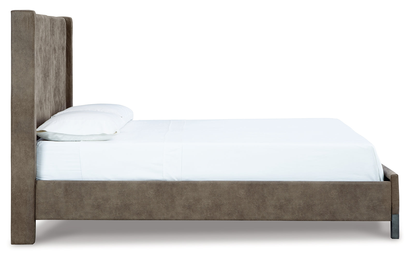 Wittland Mid-Century Modern Tufted Bed