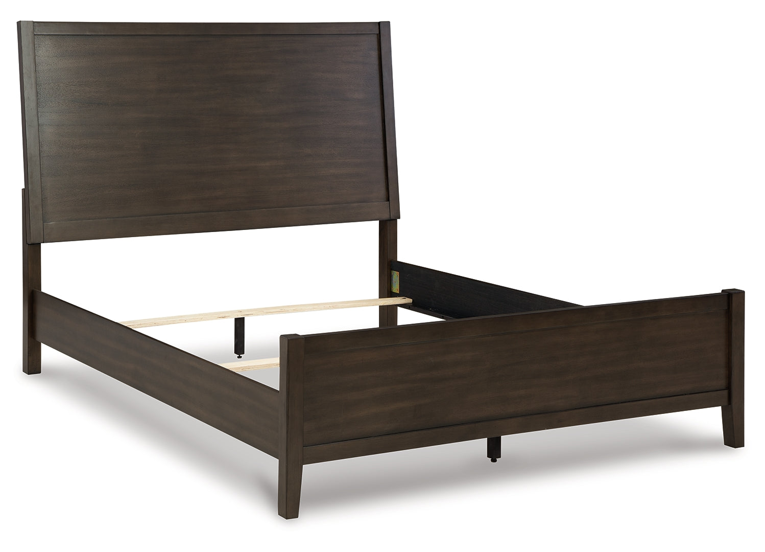 Wittland Mid-Century Modern Tufted Bed