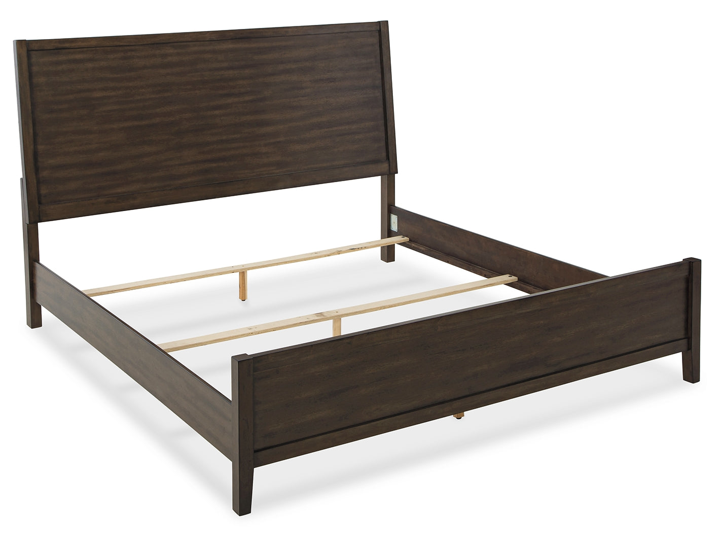 Wittland Mid-Century Modern Tufted Bed