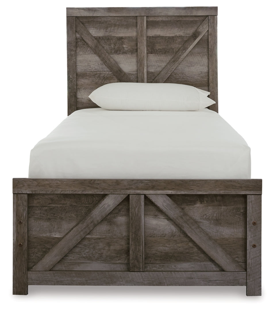 Wynnlow Modern Rustic Design Bed