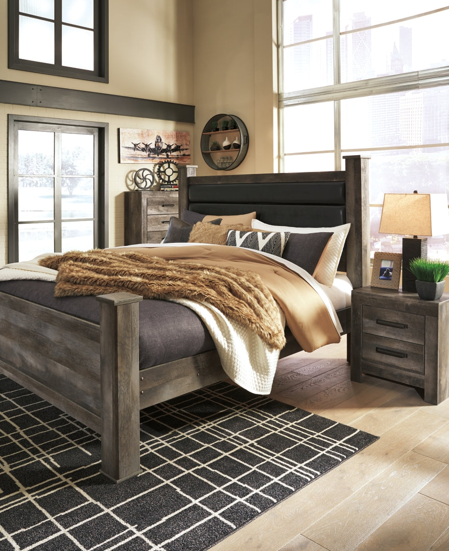 Wynnlow Modern Rustic Design Bed