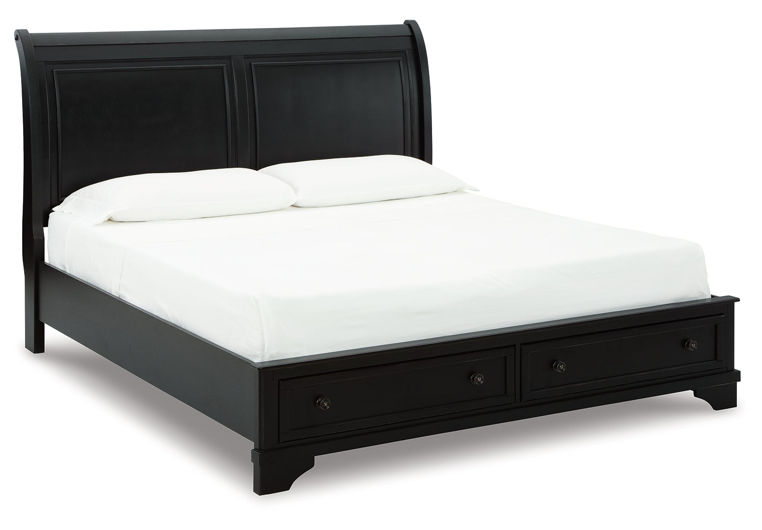 Chylanta Timeless Look & Traditional Design Bed King With Storage