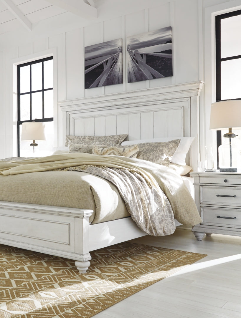 Kanwyn Vintage Grand Style Panel Bed