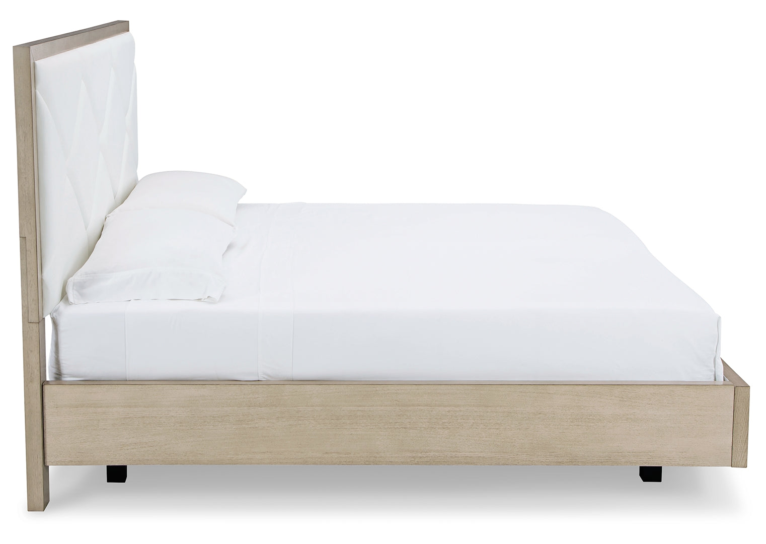 Wendora Modern & Sumptuous Look Upholstered Bed