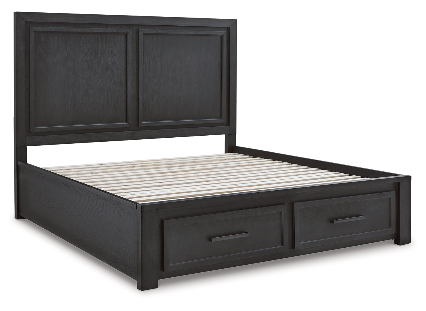 Foyland Casual Style Panel Storage Bed