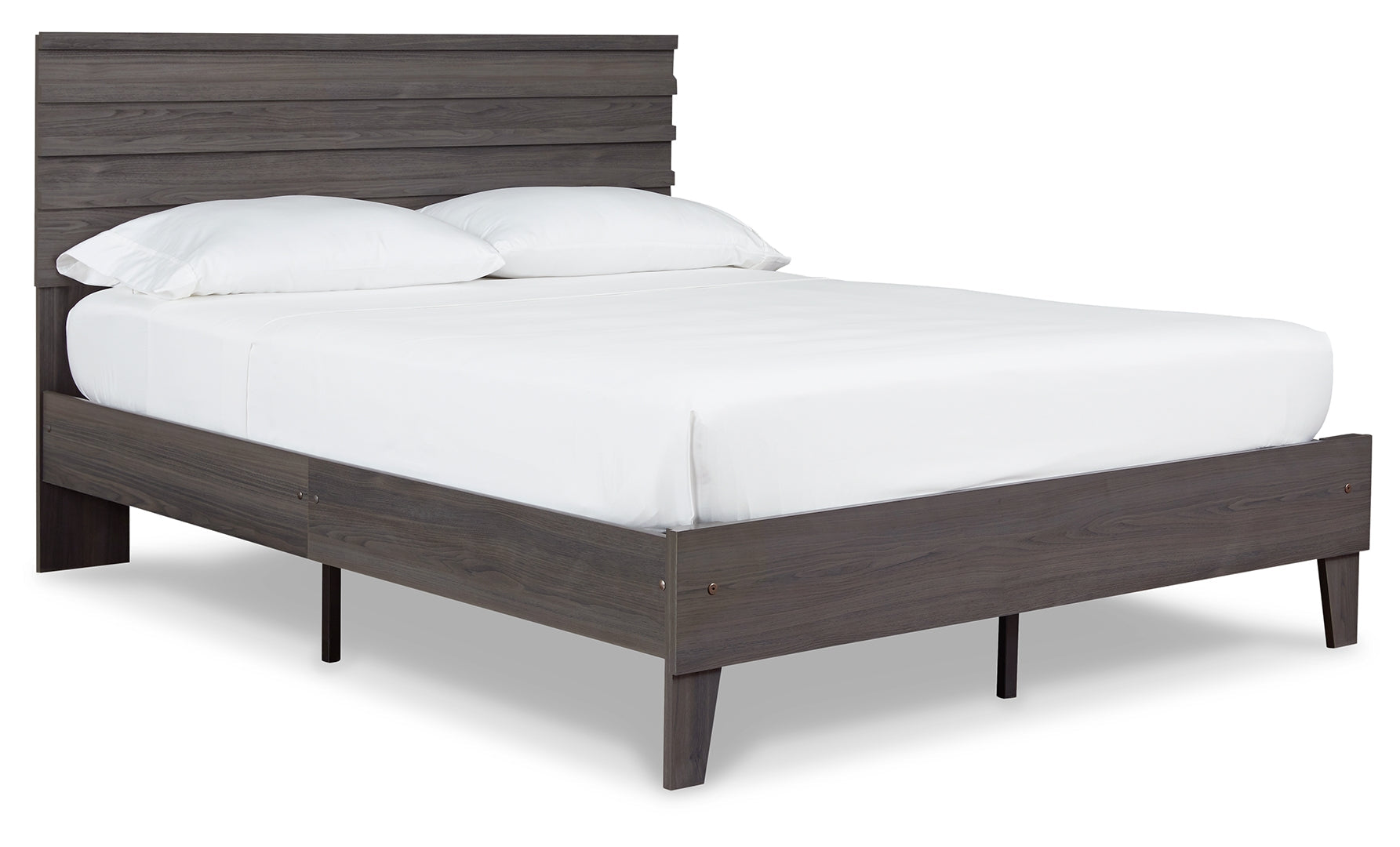 Brymont Mid-Century Modern Mood Panel Platform Bed Full Panel Platform