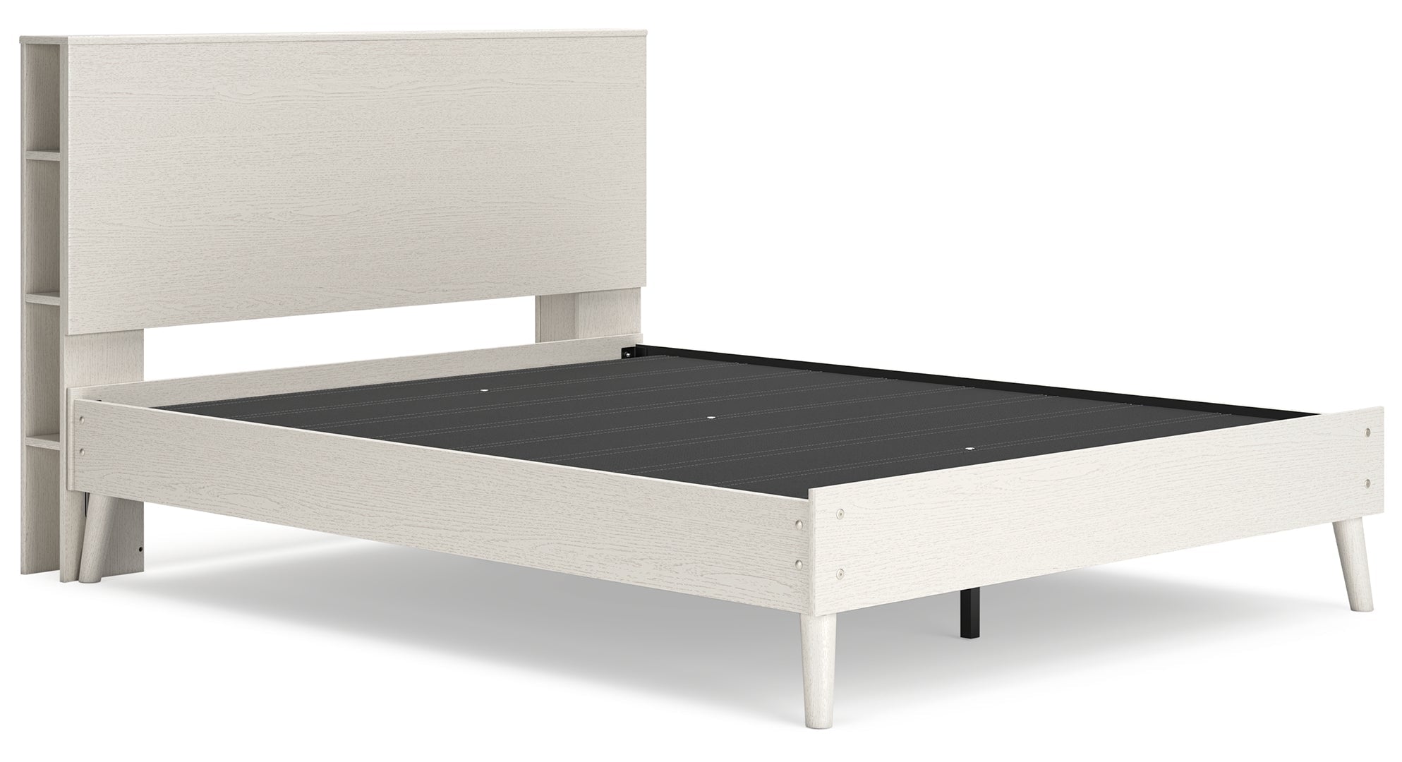 Aprilyn Canopy, Bookcase, Panel & Platform Bed