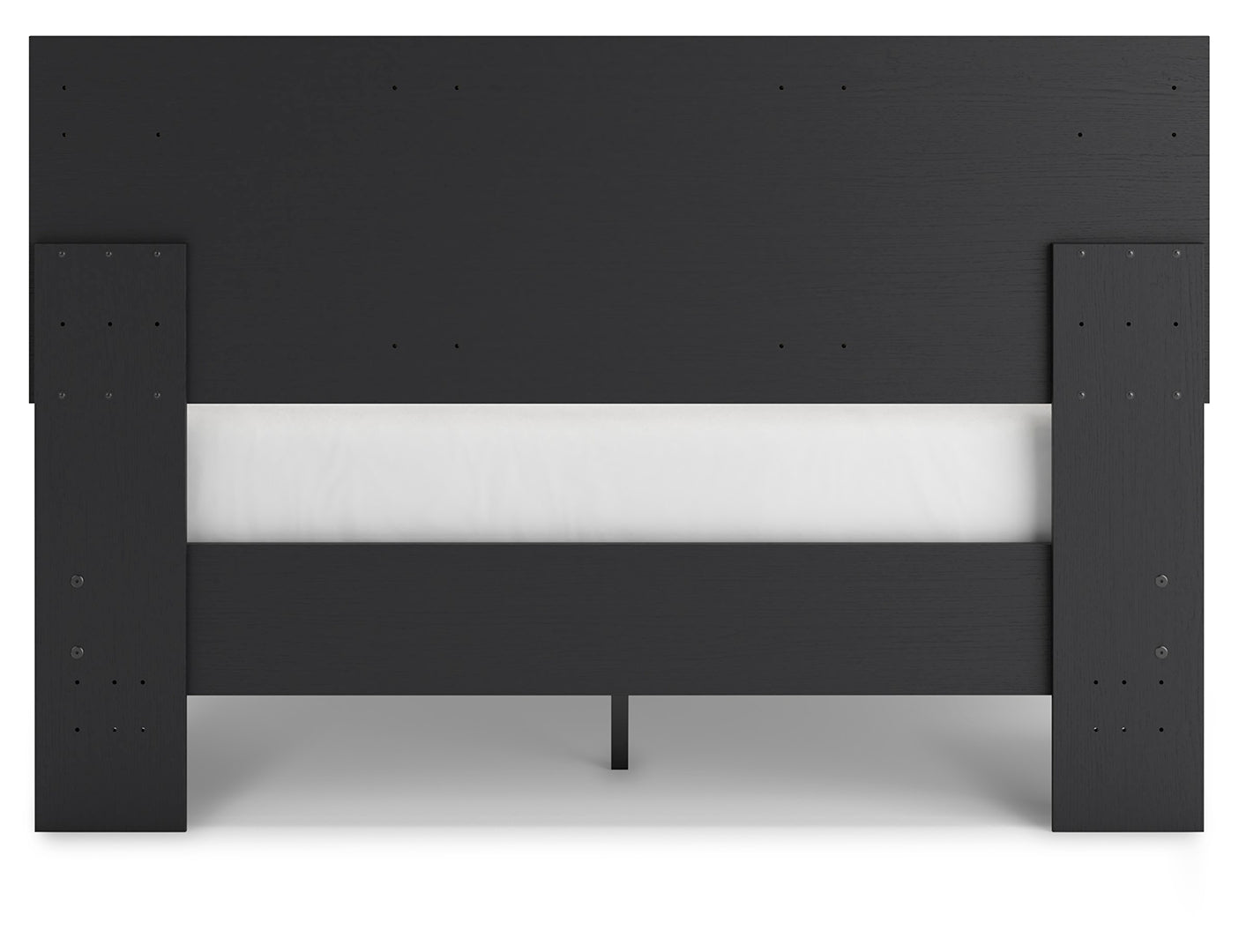 Charlang Mid-Century Panel Platform Bed