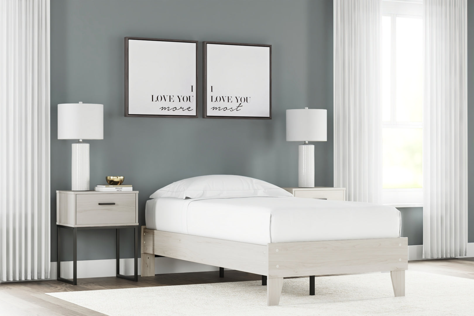 Socalle Smart, Space-Saving Contemporary Design Bed