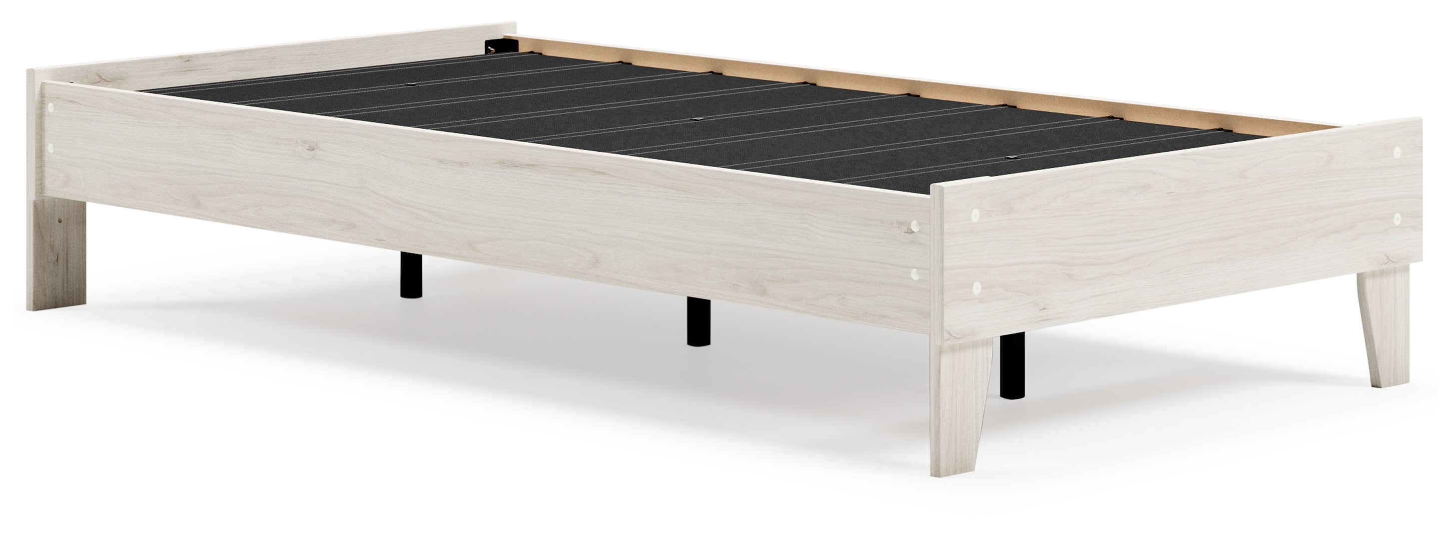 Socalle Smart, Space-Saving Contemporary Design Bed Twin Light Natural Platform