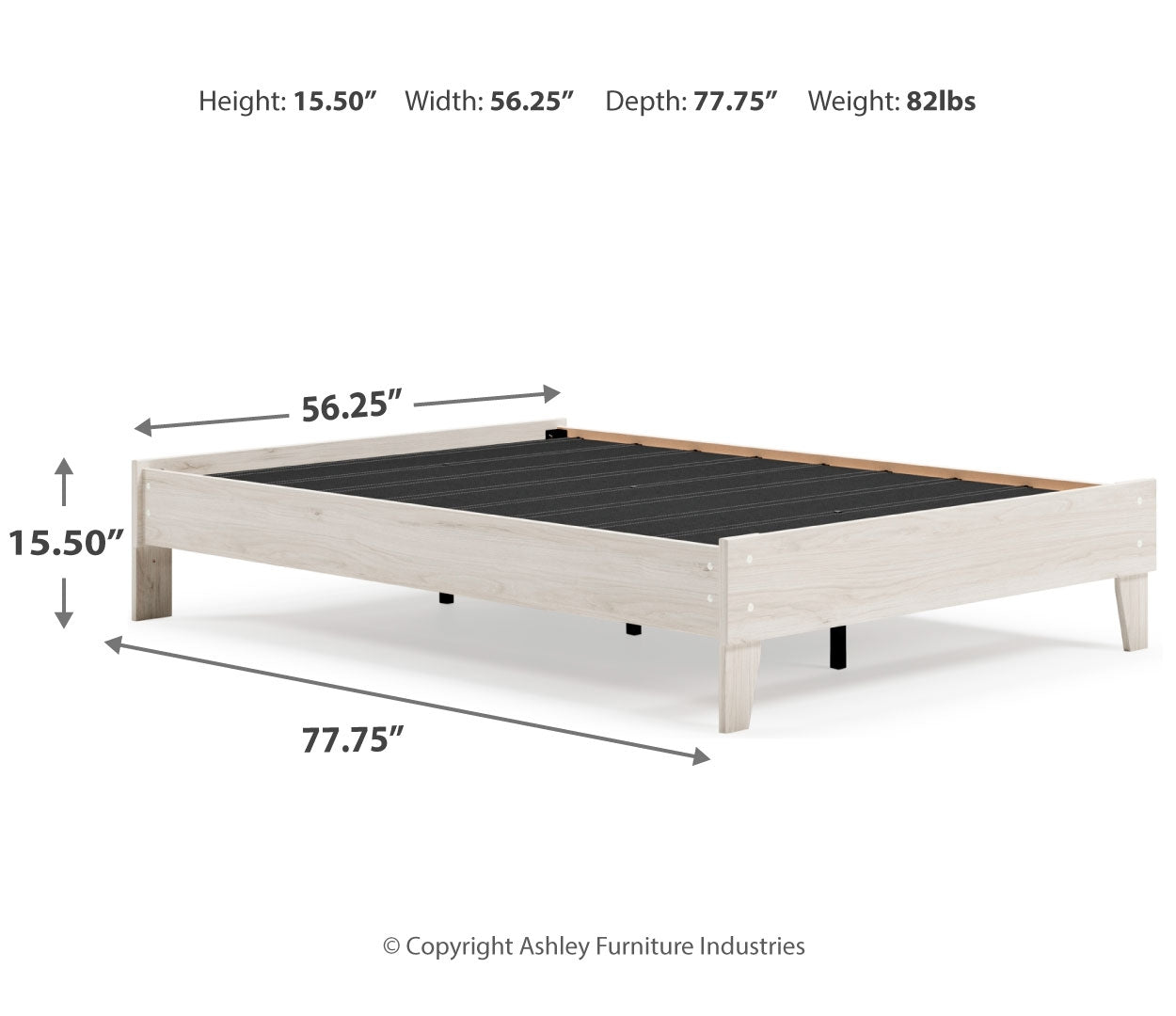 Socalle Smart, Space-Saving Contemporary Design Bed