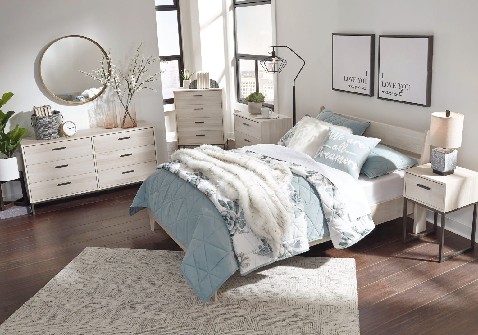 Socalle Smart, Space-Saving Contemporary Design Bed