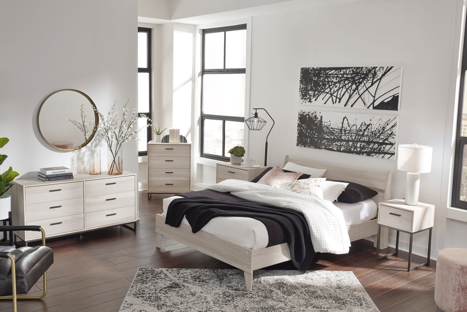 Socalle Smart, Space-Saving Contemporary Design Bed